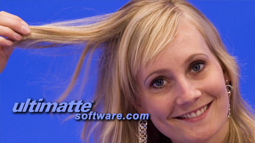 Blue Screen Compositing Sample - Courtesy of Virtualsets.com